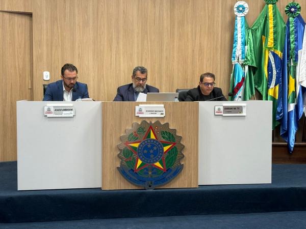 Sorriso: Rodrigo Machado assume interinamente a presid&ecirc;ncia da C&acirc;mara Municipal