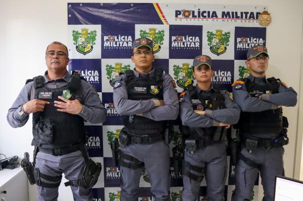 Ipiranga do Norte: N&uacute;cleo da PM tem 4 novos policiais e a primeira PM mulher do munic&iacute;pio