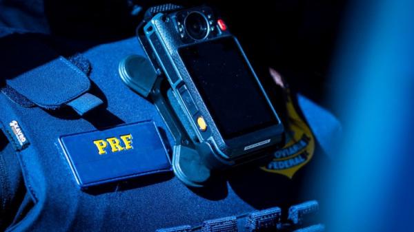 Sorriso: Policiais da PRF iniciam testes com câmeras corporais