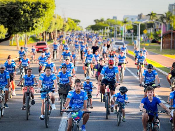 Sorriso: 6&ordm; Pedal da Cidade recebeu quase 600 inscritos no &uacute;ltimo domingo (26/05)