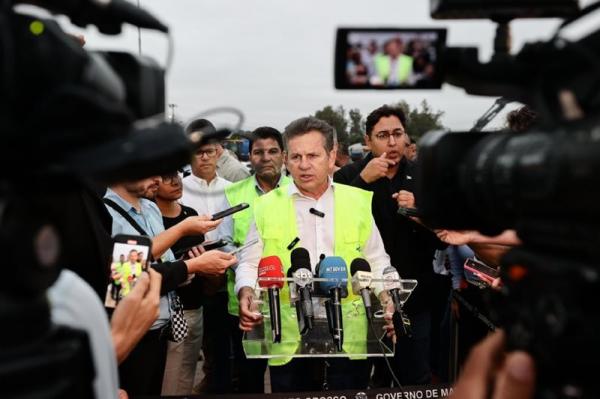 MT: "Vamos encontrar, vivo ou morto", diz Mauro Mendes sobre bandido que matou sargento da PM