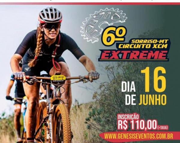 Sorriso reunir&aacute; mais de 300 atletas no 6.&ordm; Extreme Circuito XCM nesse domingo (16/06)