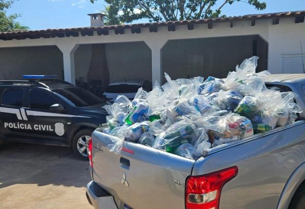 MT: 333 cestas b&aacute;sicas apreendidas de fac&ccedil;&atilde;o s&atilde;o entregues para a&ccedil;&atilde;o social