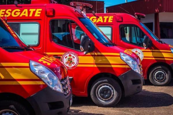 Sorriso: Bombeiros resgatam três adultos e uma criança que ficaram presos em elevador
