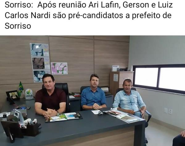 Nardi diz que ainda não aceitou ser candidato a prefeito de Sorriso