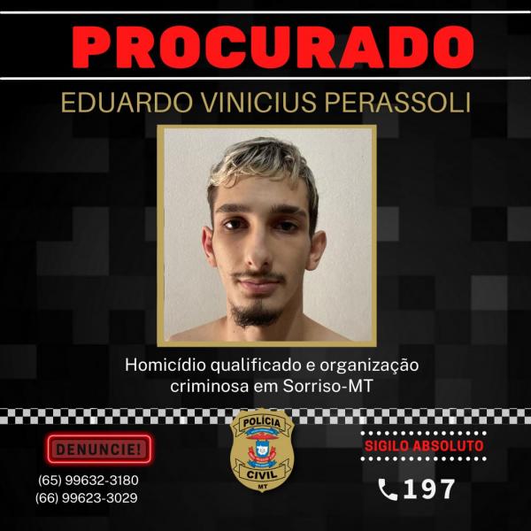 Sorriso: PC procura foragido por matar homem no bairro Mont Serrat