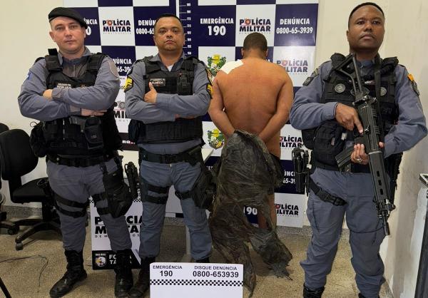 Sorriso: Estuprador do Rota é preso pela PM; estava em terreno baldio, "vestido" com saco de lixo