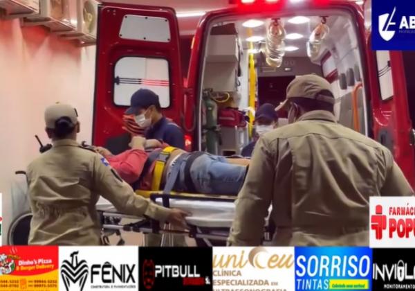 Sorriso: Trabalhador "nasce de novo" após placa de concreto ficar em cima dele durante trabalho