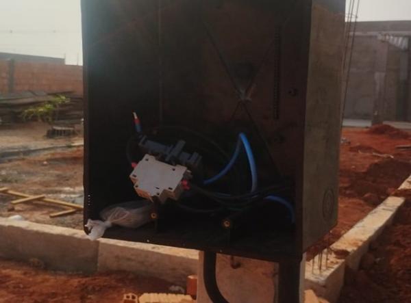 Sorriso: Bandidos furtam fiação de padrão de energia em obras no JK