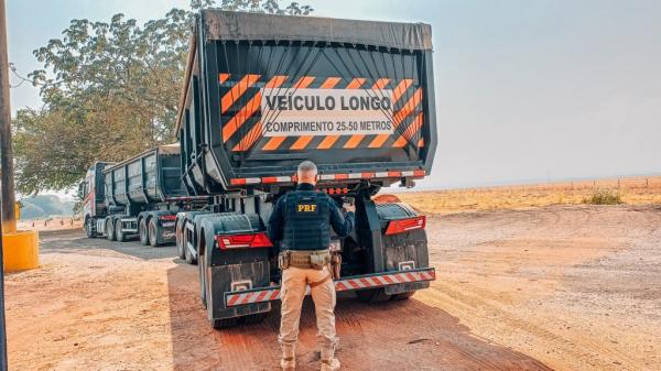 Sorriso: PRF prende caminhoneiro bêbado e foragido por estupro de vulnerável na BR-163