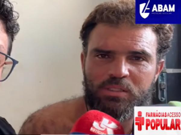 Sorriso: "Taradão" é preso após ser flagrado se masturbando na rua em Primaverinha