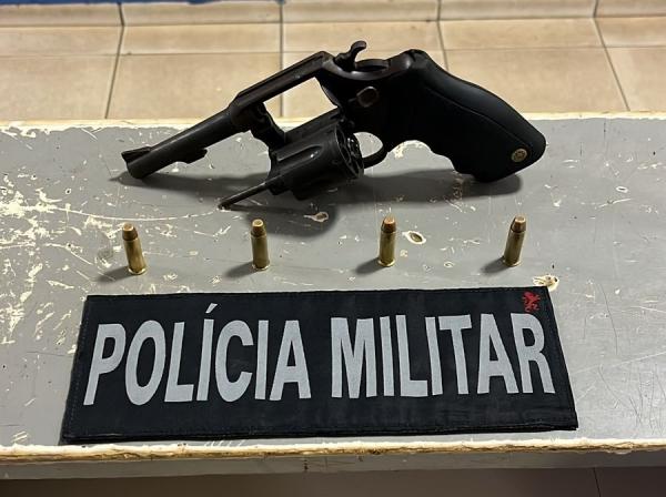 Sorriso: PM prende homem que escondeu arma para o vizinho em tablado no Lago do Rota do Sol