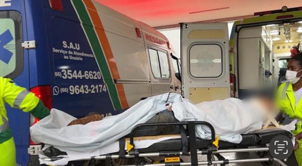 Vera: Homem &eacute; socorrido ap&oacute;s ser baleado pr&oacute;ximo ao trevo da BR-163 