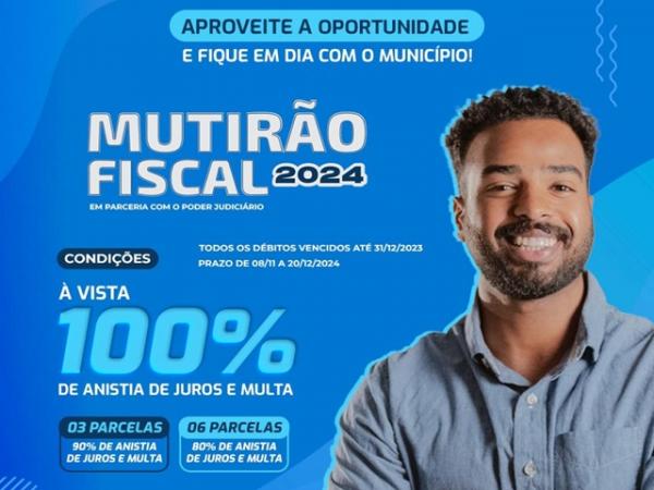 Sorriso: Mutir&atilde;o Fiscal termina nesta sexta-feira (20/12)