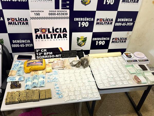 Sorriso: Homem é preso com grande quantidade de droga no Rota do Sol