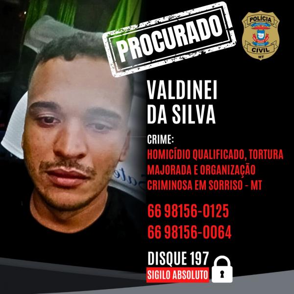Sorriso: PC procura foragido envolvido na morte de Everson, que morreu por tirar foto com "sinal de facção"; 6 foram presos