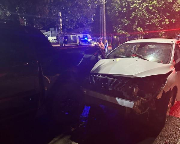 Sorriso: Motorista causa acidente na Brasil com Videiras e foge do local abandonando família