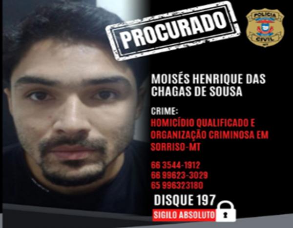 Sorriso: Foragido pela morte de Thiago Vedovetto se entrega à polícia