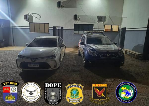 Sorriso: Homem com mandado de prisão em aberto é preso com carro roubado