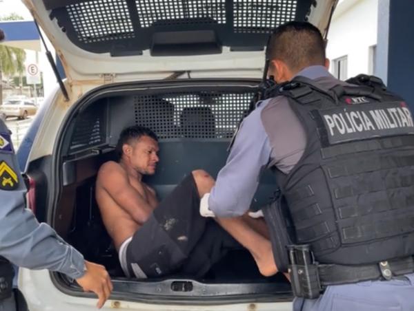 Sorriso: Homem invade parque aquático, "quebra tudo", leva "tiro" de arma de choque e é preso pela PM