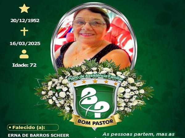Sorriso: Morre professora Erna Scheer