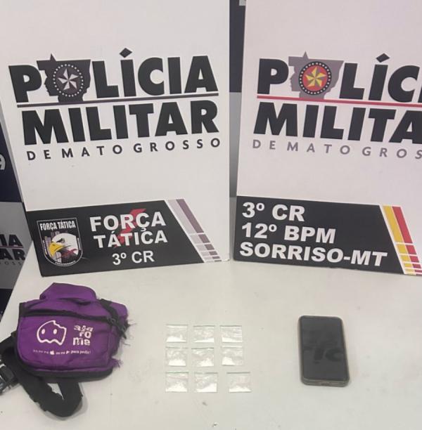 Sorriso: FT prende homem que estava traficando drogas disfarçado de entregador