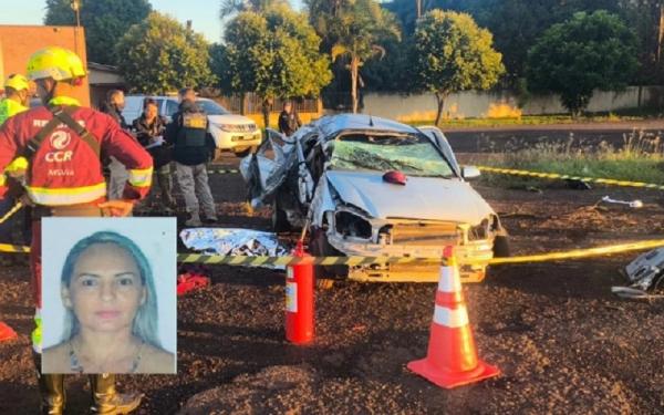 Possíveis moradores de Sorriso sofrem acidente e mulher morre na BR-163