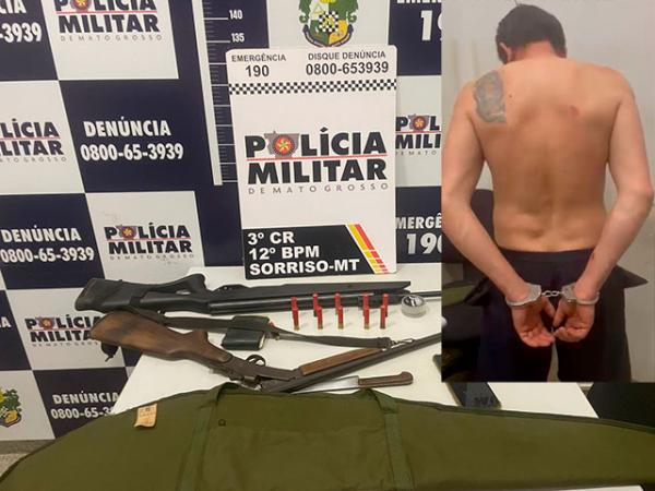 Sorriso: Homem &eacute; preso ap&oacute;s espancar esposa na fazenda e tentar fugir; mulher foi parar na UPA