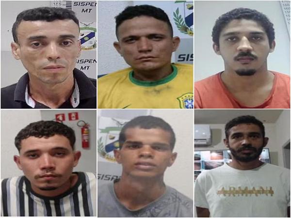MT: Seis presos fogem de presídio; um já foi capturado