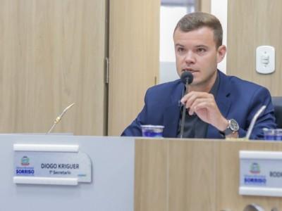 Vereador solicita sinaliza&ccedil;&atilde;o no quebra-molas na avenida Los Angeles com a rua Mato Grosso