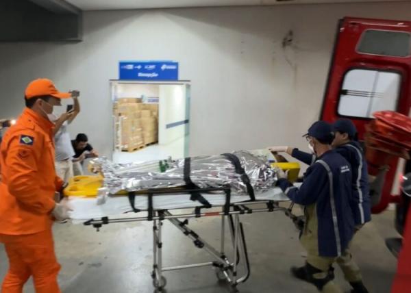 Sorriso: Mulher &eacute; socorrida pelos bombeiros ap&oacute;s ser espancada, jogada de carro e abandona pelo marido na entrada do Pinheiros