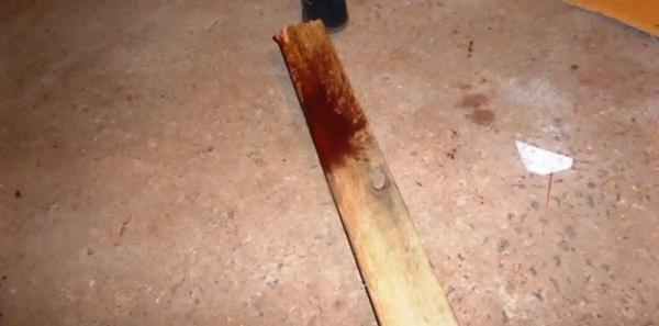 Sorriso: Pedreiro &eacute; agredido com pauladas por colega de trabalho