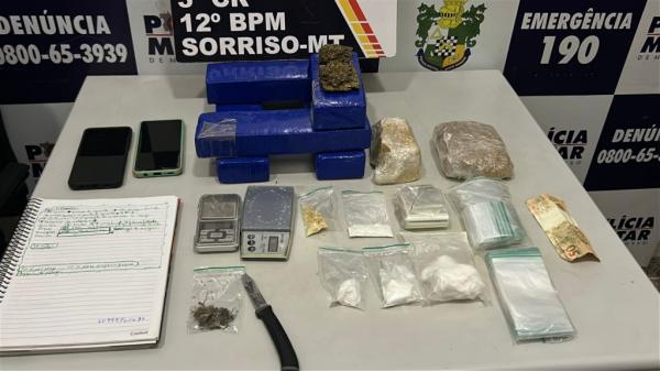 Sorriso: Mulher, com tornozeleira eletr&ocirc;nica, &eacute; presa por tr&aacute;fico de drogas