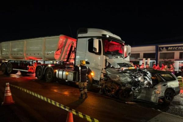 5 das 7 mortes da BR-163 no final de semana aconteceram em Lucas do Rio Verde