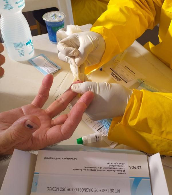 BR-163: caminhoneiros podem fazer teste de covid-19 gratuitamente nesta terça-feira