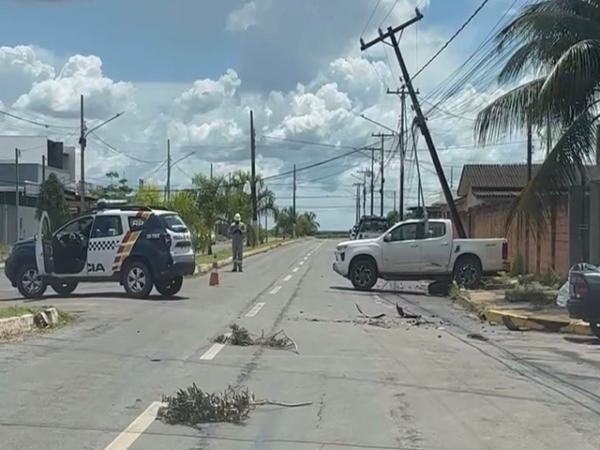 Sorriso: Grave acidente na Avenida dos Universit&aacute;rios entre Rota do Sol e Santa Clara