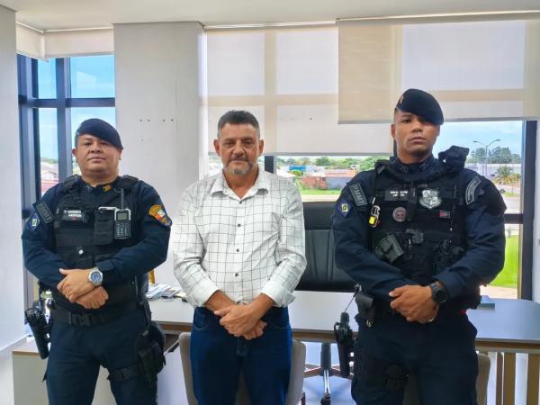 Trivelato: Prefeito recebe novo policial militar para refor&ccedil;ar na seguran&ccedil;a p&uacute;blica do munic&iacute;pio