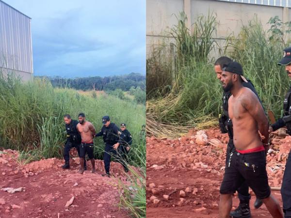 Sorriso: PM prende homem que descumpriu medida protetiva e fugiu pro meio do mato; Policiais foram atr&aacute;s e prenderam o elemento