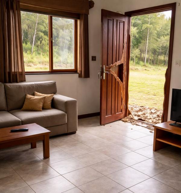 Nova Ubirat&atilde;: Criminosos invadem s&iacute;tio, arrombam casa e furtam diversos objetos