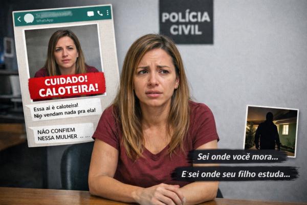 Nova Ubirat&atilde;: Mulher denuncia que foi chamada de "caloteira" em grupo de WhatsApp e amea&ccedil;ada junto com o filho