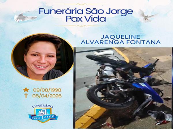 Sorriso: Morre Jaqueline, motociclista v&iacute;tima de grave acidente na Lions Clube com Passo Fundo