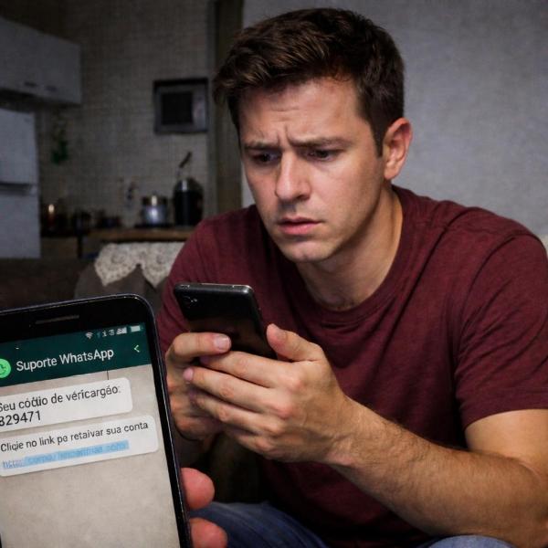 Sorriso: Homem cai em golpe ao tentar recuperar WhatsApp e perde R$ 1.400