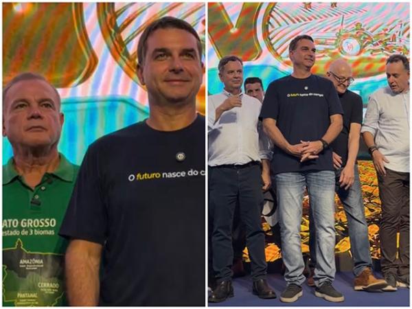 Sinop: Fl&aacute;vio descarta Pivetta e oficializa Fagundes para governo; Pivetta foi ignorado por Fl&aacute;vio no palco da Norte Show