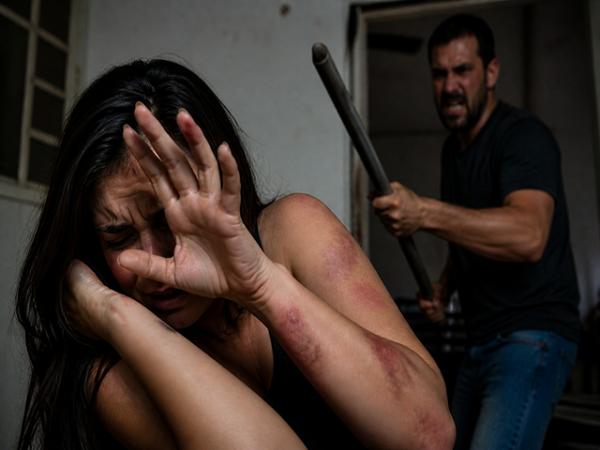 Sorriso: Marido chega b&ecirc;bado em casa e bate em esposa com barra de ferro: "fique toda roxa"