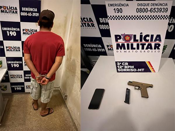 Sorriso: Filho &eacute; preso pela PM quando tentava matar o pai