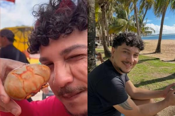 Turista de MT morre ap&oacute;s comer caranguejo em praia de AL