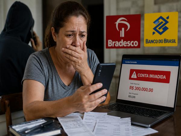 Sorriso: Mulher perde R$ 300 mil ap&oacute;s bandidos dizerem que eram gerentes do Bradesco e do BB e dizerem que contas foram invadidas