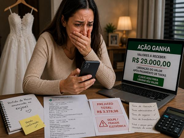 Sorriso: Mulher perde mais de R$ 2 mil ap&oacute;s cair em golpe do falso advogado achando que ganharia quase R$ 30 mil