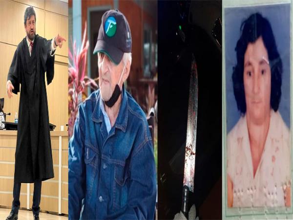 Sorriso: Defesa consegue suspens&atilde;o do j&uacute;ri de idoso, que matou esposa na facada, Severino Zanchin est&aacute; muito doente