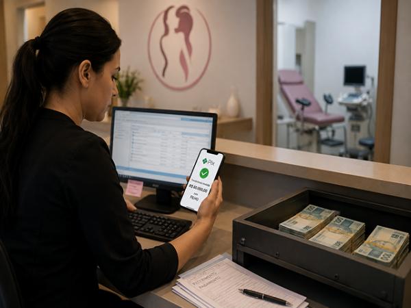 Sorriso: Funcion&aacute;ria desvia R$ 60 mil de cl&iacute;nica de ginecologia ap&oacute;s passar Pix do filho para receber dinheiro de pacientes; "Rombo" pode ser de R$ 100 mil